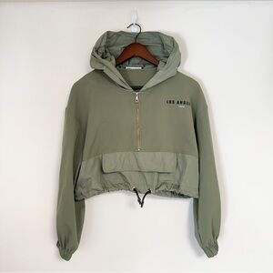 ZARA | Hooded Pouch Pocket Jacket